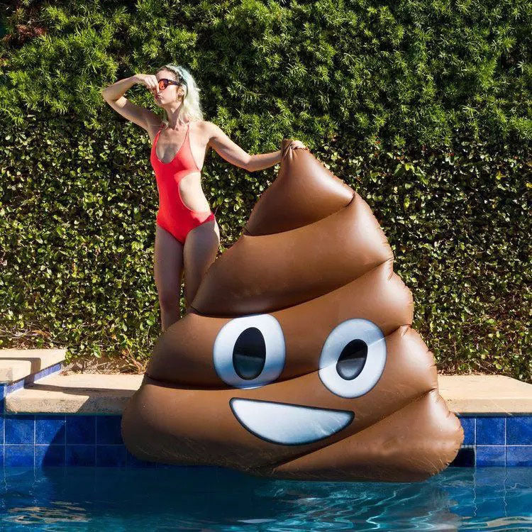 Funny Poop Inflatable Buoy