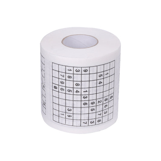 Sudoku Toilet Roll Paper