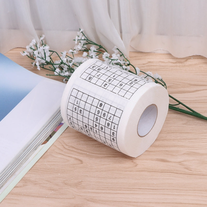 Sudoku Toilet Roll Paper