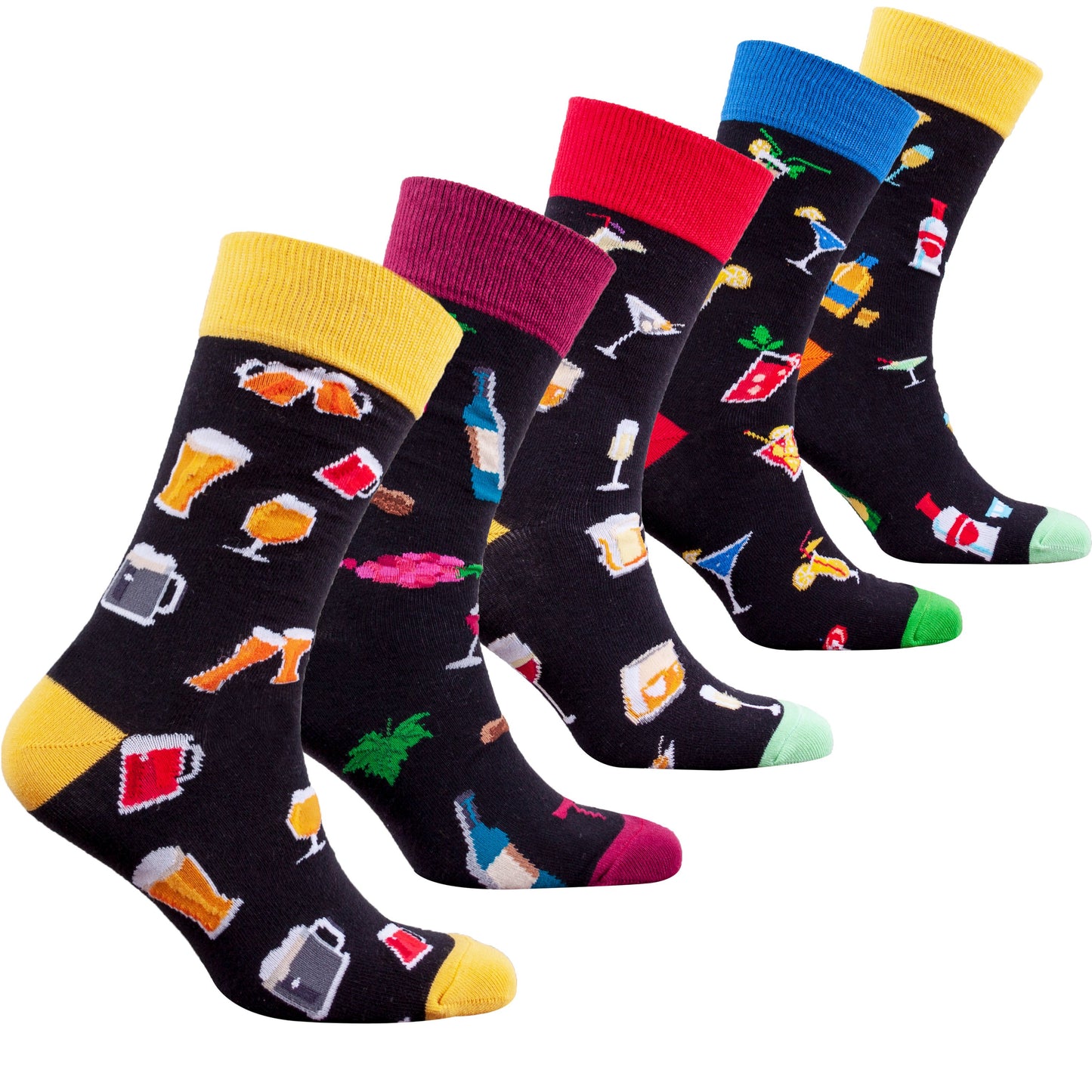 Men's Cocktail Drinks Socks