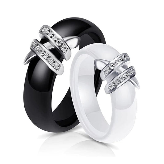 Lacing Lovers Couple Rings