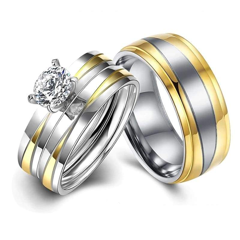 Pact of Love Couple Rings