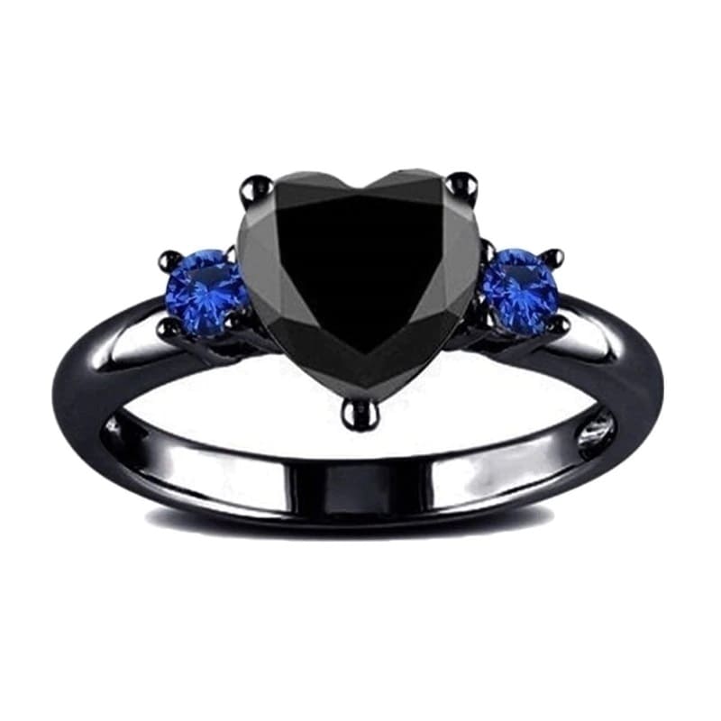 Darkness Woman Rings