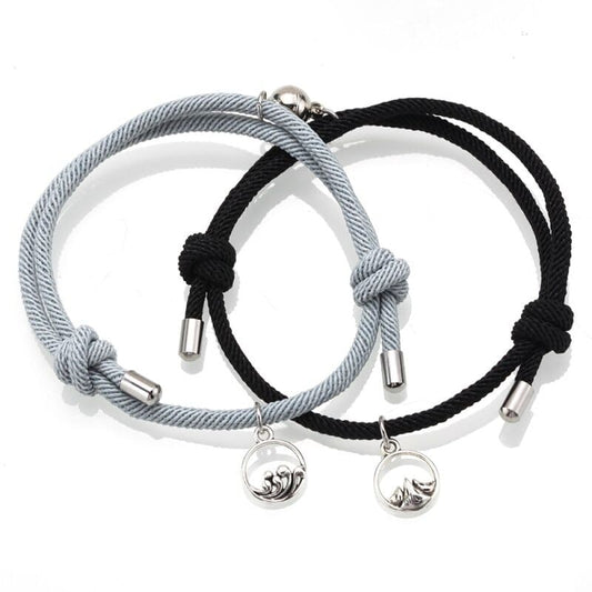 Intensity Magnetic Couple Bracelets