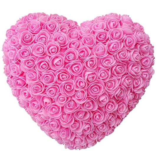 Pink Rose Heart