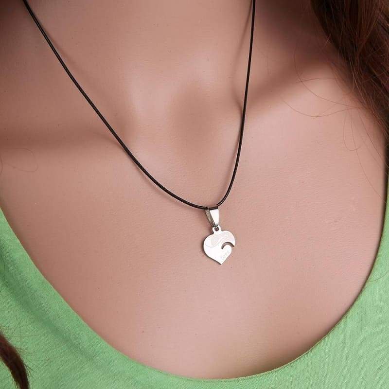 Love Heart Woman Necklaces