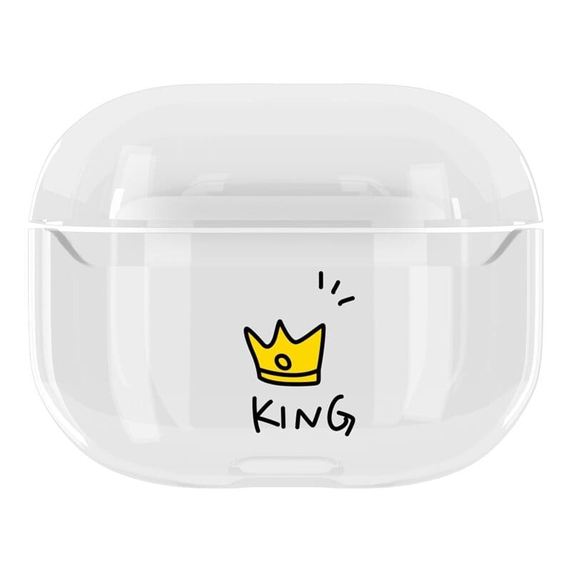 King Airpods Couple Cases