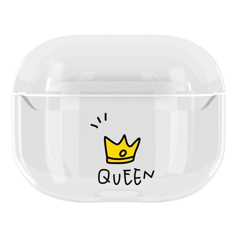 Queen Airpods Couple Cases