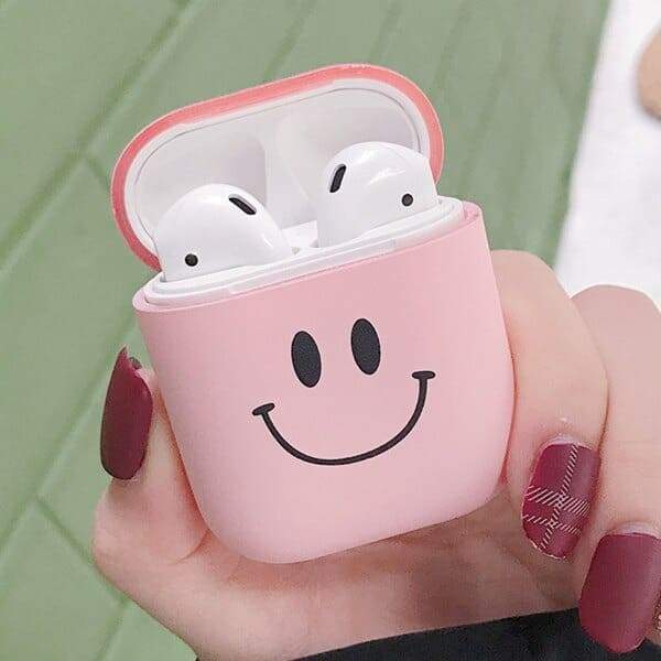 Woman Smiley AirPods Couple Case