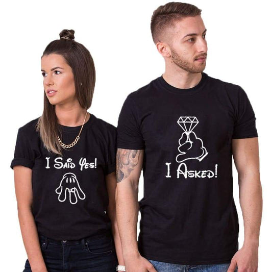 Soonly Wed Couple T-shirts