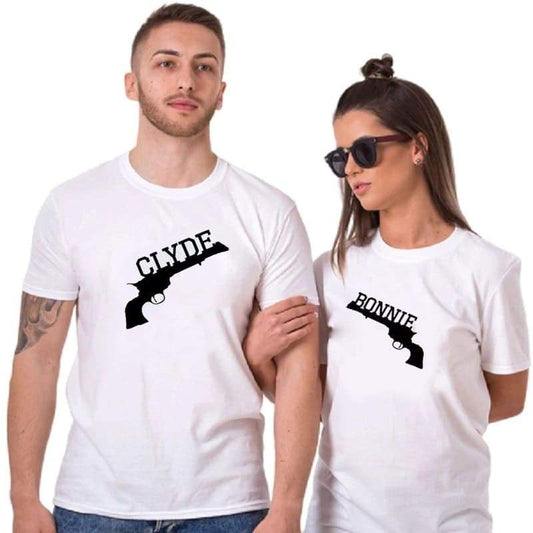 Gangsters Couple T-shirts