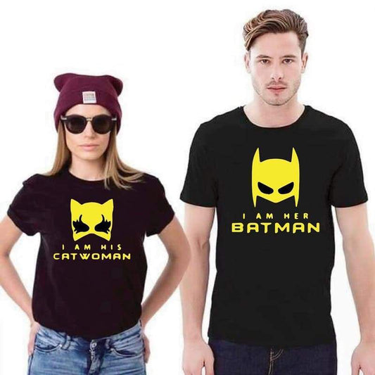Batman & Catwoman Couple T-shirts