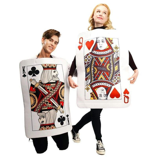 Poker Couple Costume 