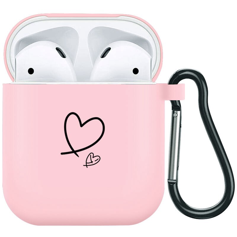 AirPods Couple Case <br/> Cute Couple Pink Love