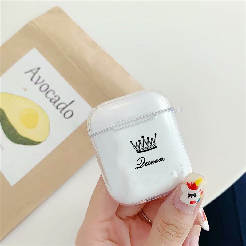 AirPods Couple Case <br/> Cute King Queen Couple