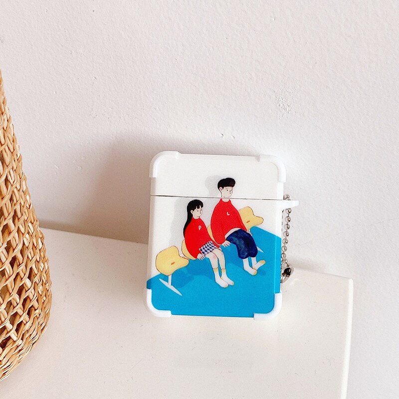 AirPods Couple Case <br/> Cartoon Cute Couple