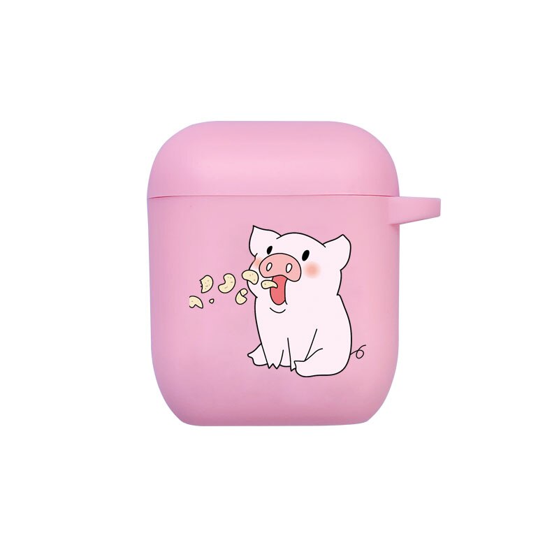 AirPods Couple Case <br/> Cute Couple Cartoon Pig