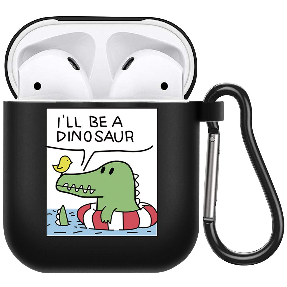 AirPods Couple Case <br/> Cute Dinosaur Couple