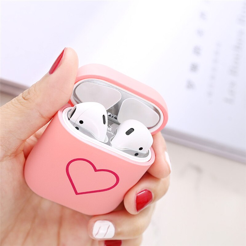 AirPods Couple Case <br/> Cute Heart Couple