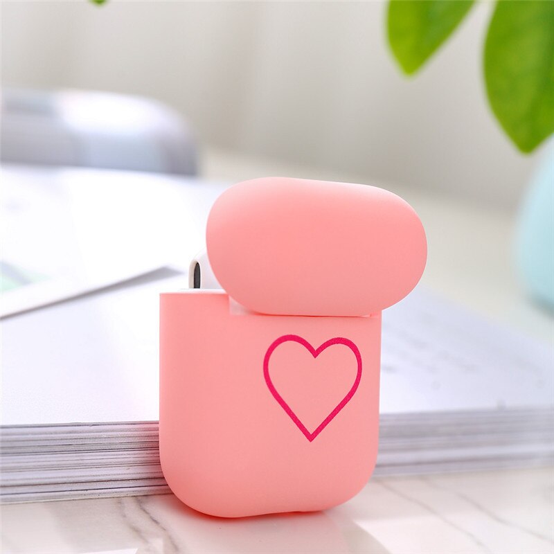 AirPods Couple Case <br/> Cute Heart Couple