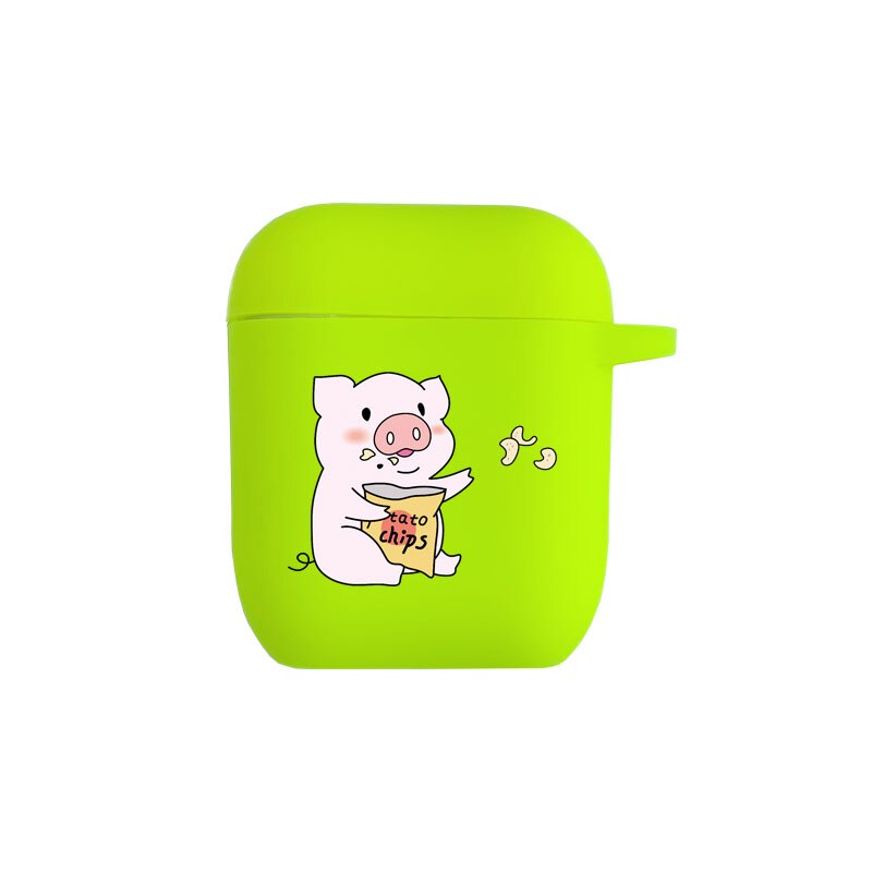 AirPods Couple Case <br/> Cute Couple Cartoon Pig