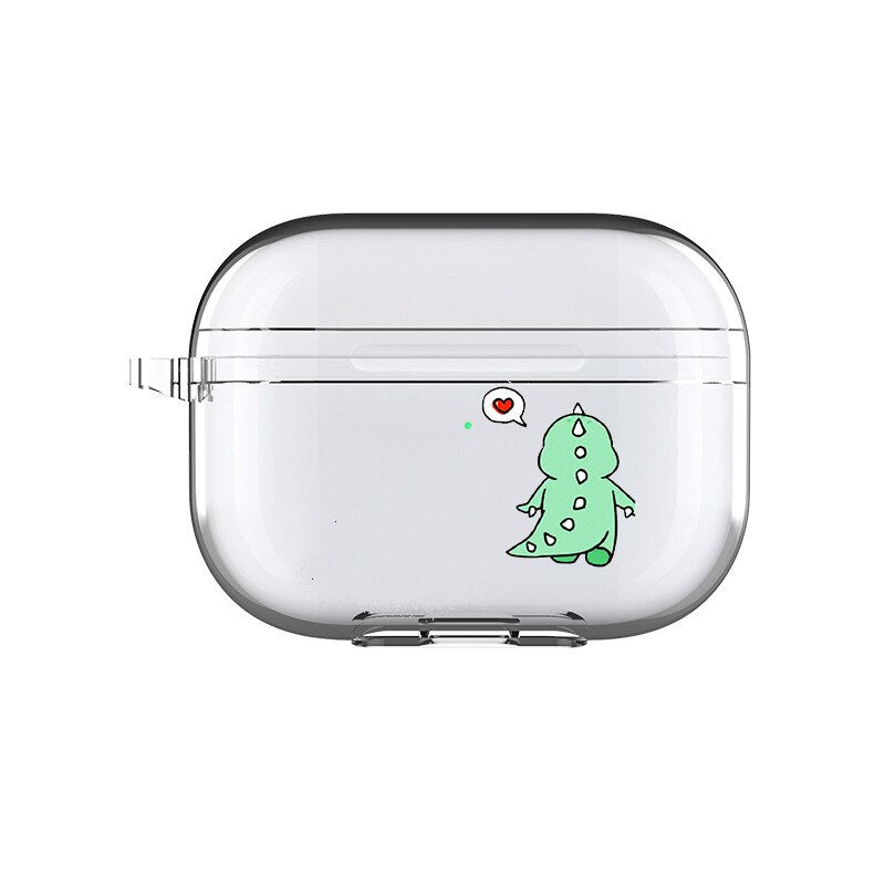 AirPods Couple Case <br/> Cute Cartoon Dinosaur