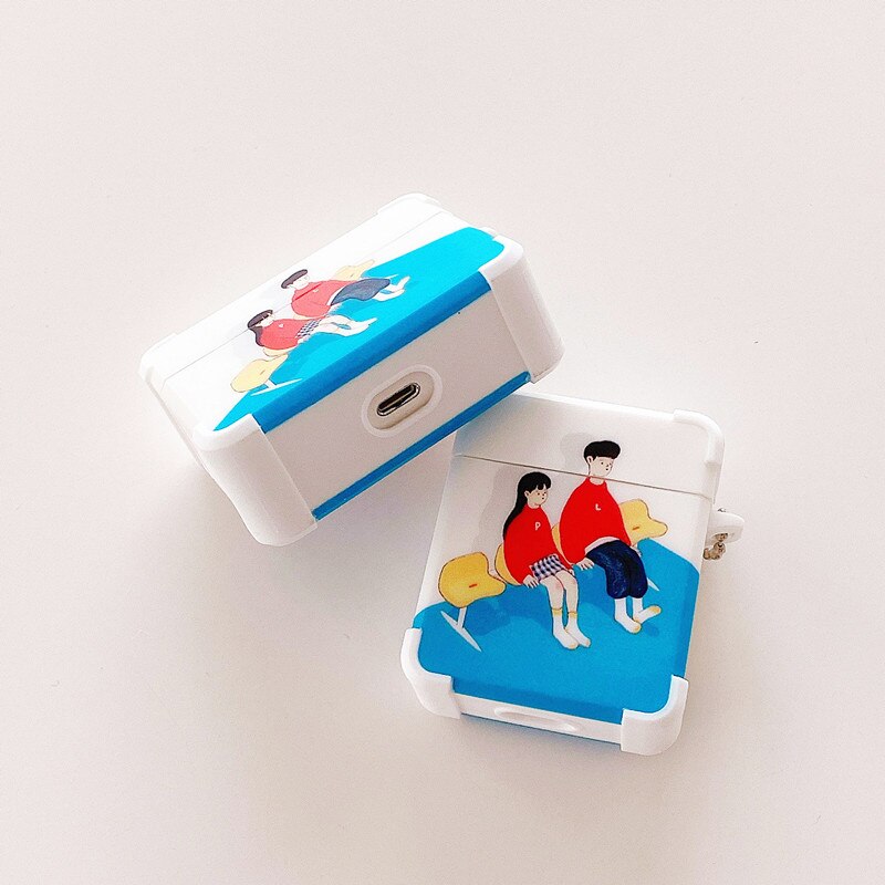 AirPods Couple Case <br/> Cartoon Cute Couple