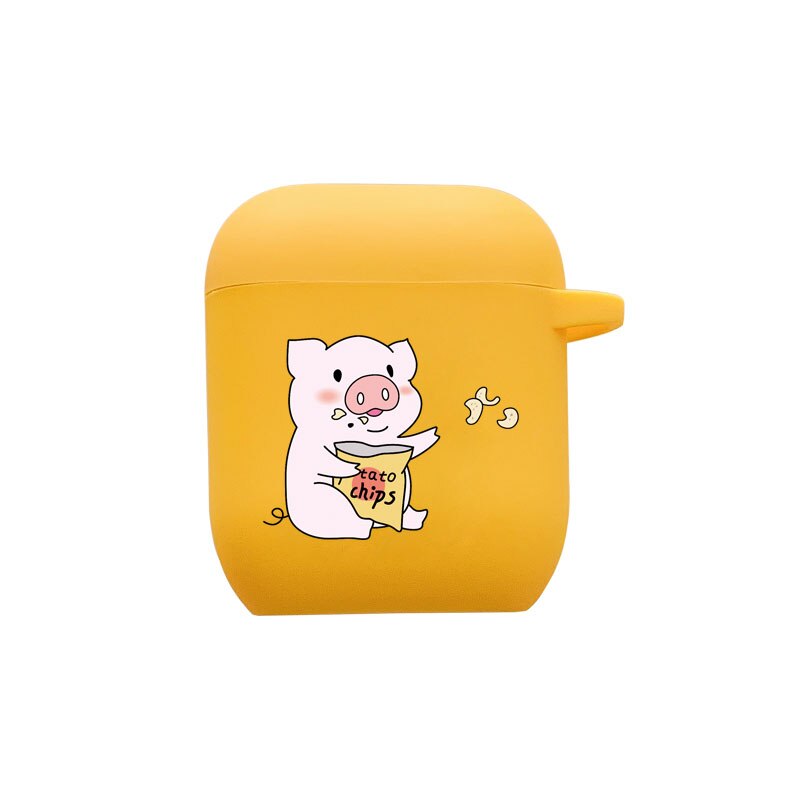 AirPods Couple Case <br/> Cute Couple Cartoon Pig