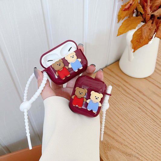 AirPods Couple Cases <br/> Couple Bear
