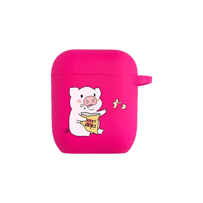 AirPods Couple Case <br/> Cute Couple Cartoon Pig