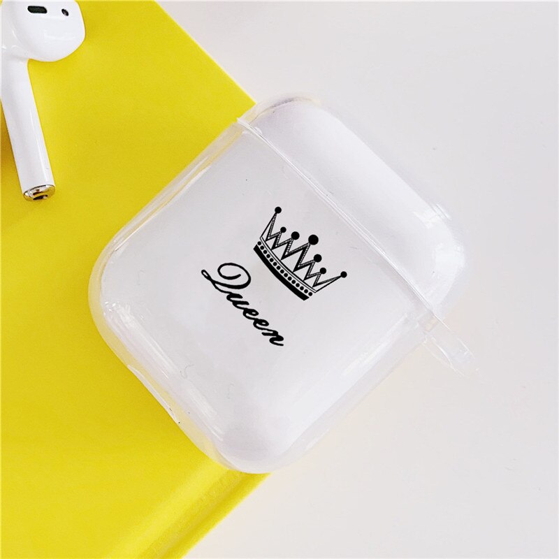 AirPods Couple Case <br/> Cute King Queen Couple