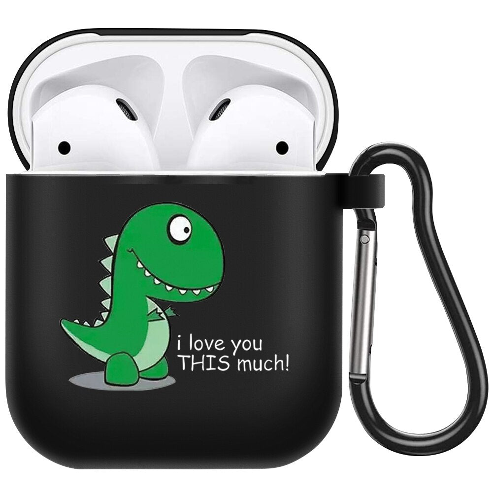 AirPods Couple Case <br/> Cute Dinosaur Couple