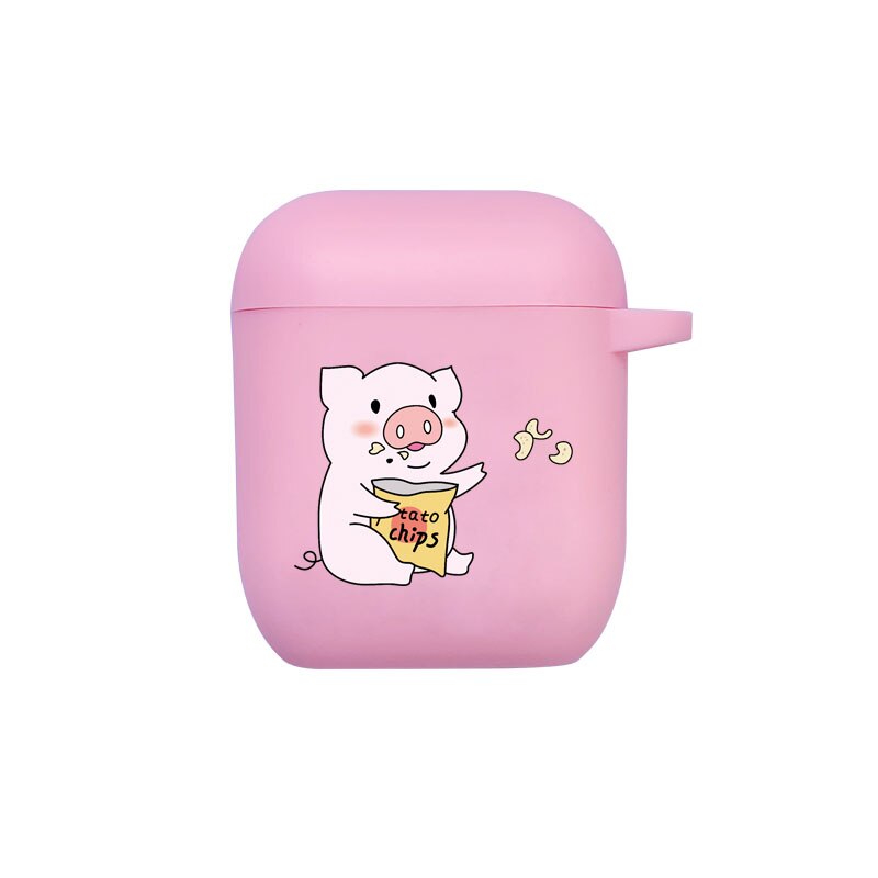 AirPods Couple Case <br/> Cute Couple Cartoon Pig