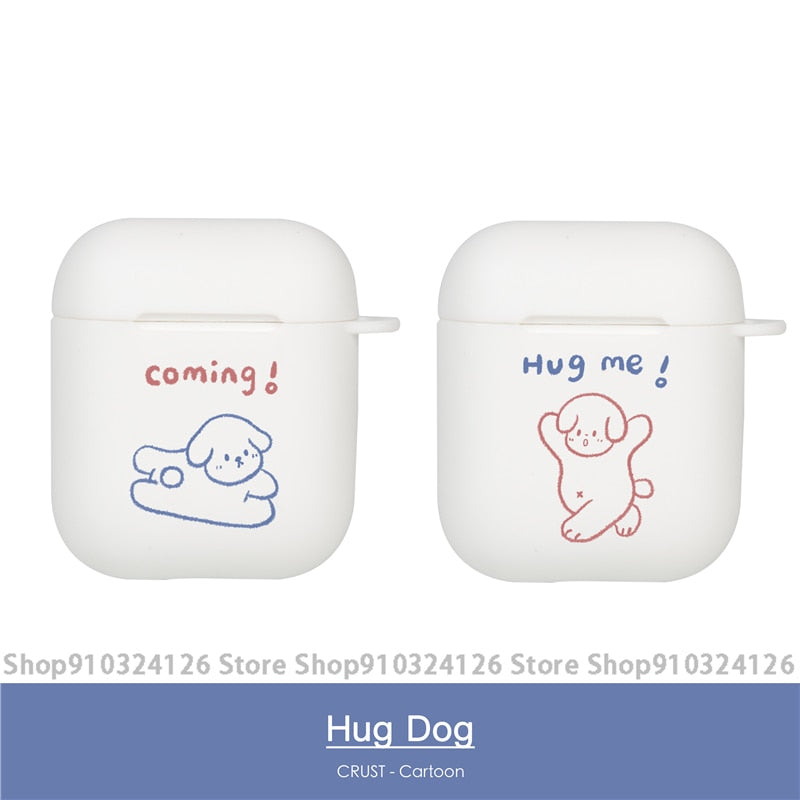 AirPods Couple Case <br/> Cute Teddy Couple Case