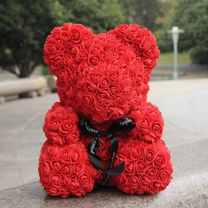 Red Rose Bear