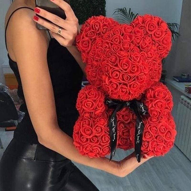 Red Rose Bear Gift-Store