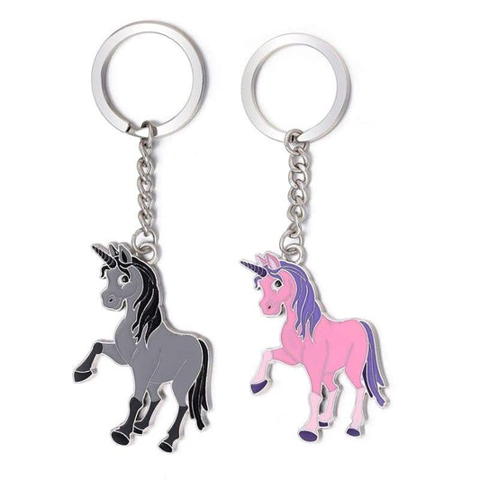 Unicorn Couple Keychains