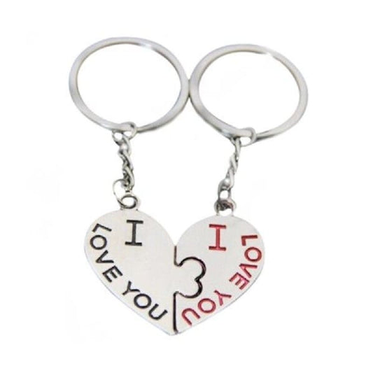 Love You Couple Keychains 