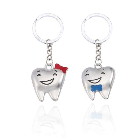 Teeth Couple Keychains