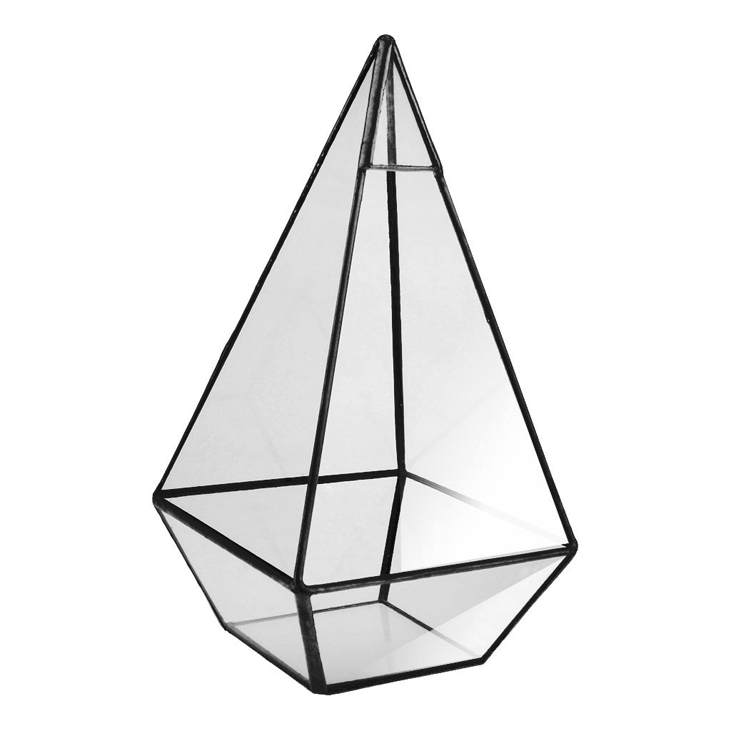 Pyramid Glass Geometric Terrarium