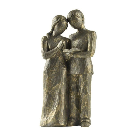 Religious Couple Statue