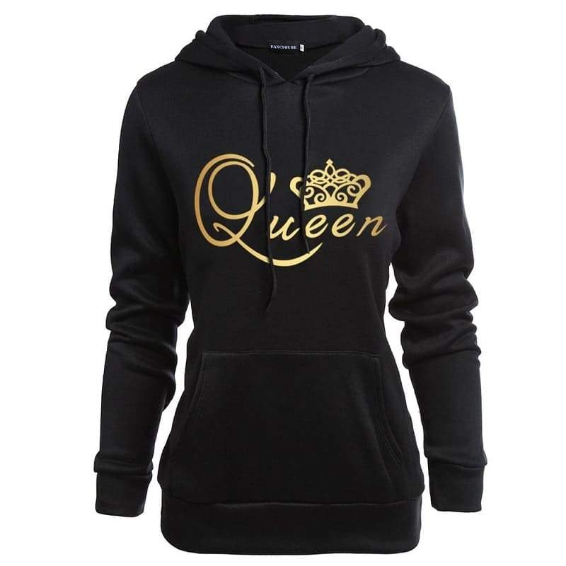 Queen Royal Gold Couple Sweats