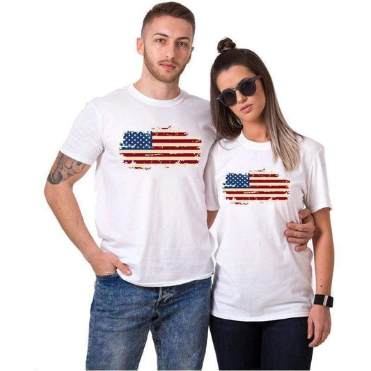 United States Couple T-shirts