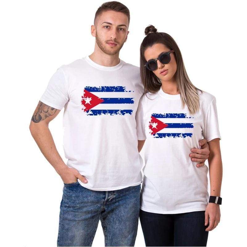 Cuba Couple T-shirts