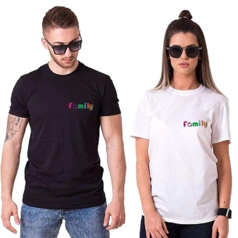 Family Style Couple T-shirts