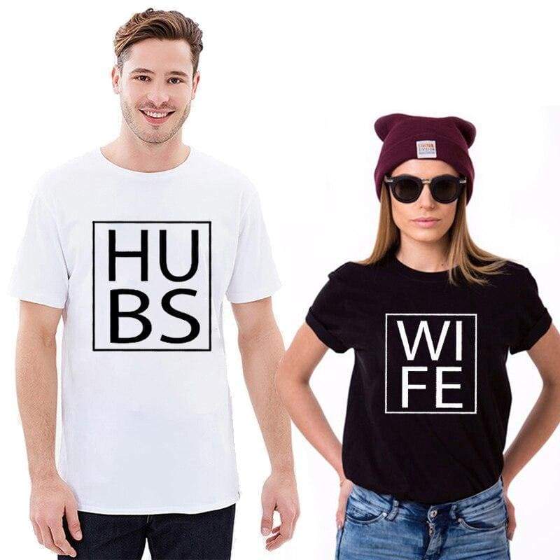 Husband Wife Couple T-shirts