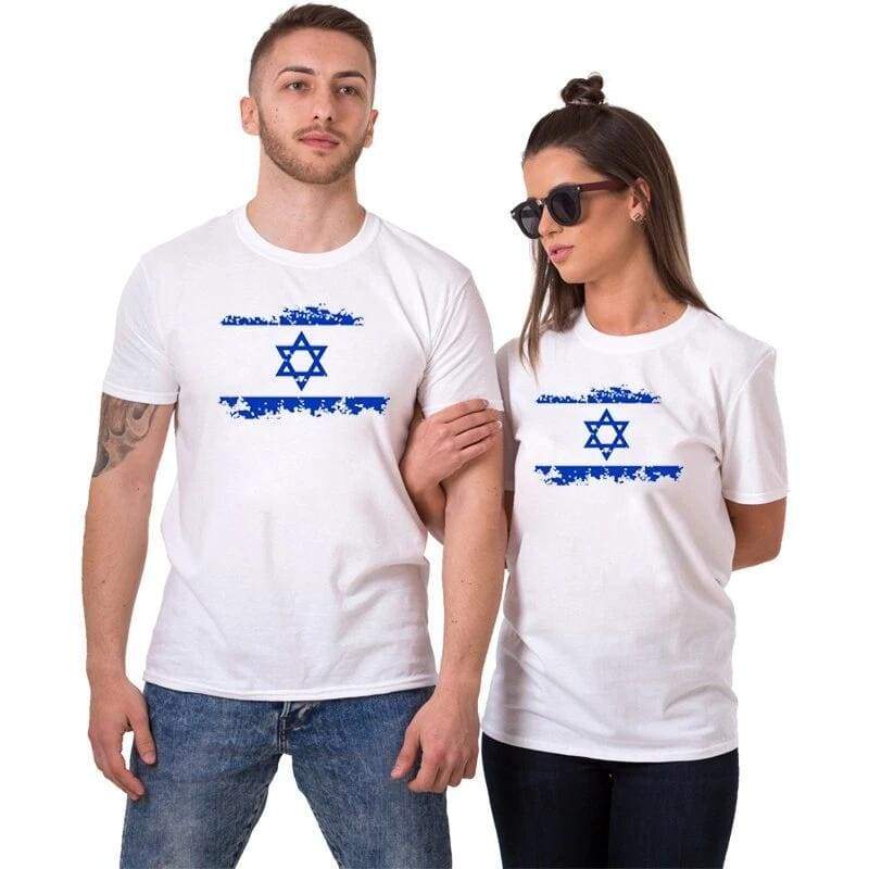 Israel Couple T-shirts