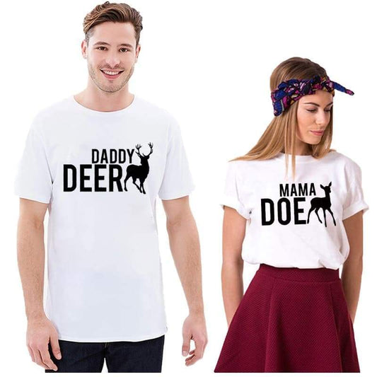 Deer Couple T-shirts