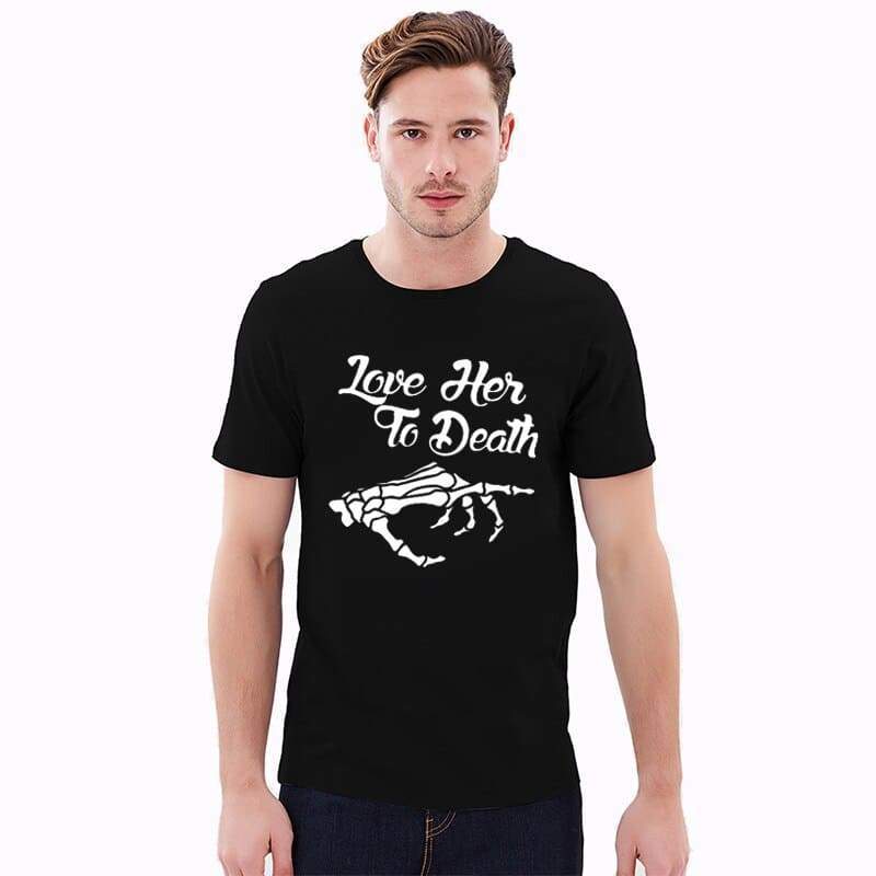 Until Death Couple T-shirts Men