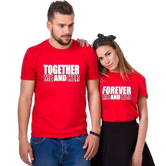 You and Me Couple T-shirts